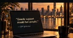 Goede support maakt het verschil